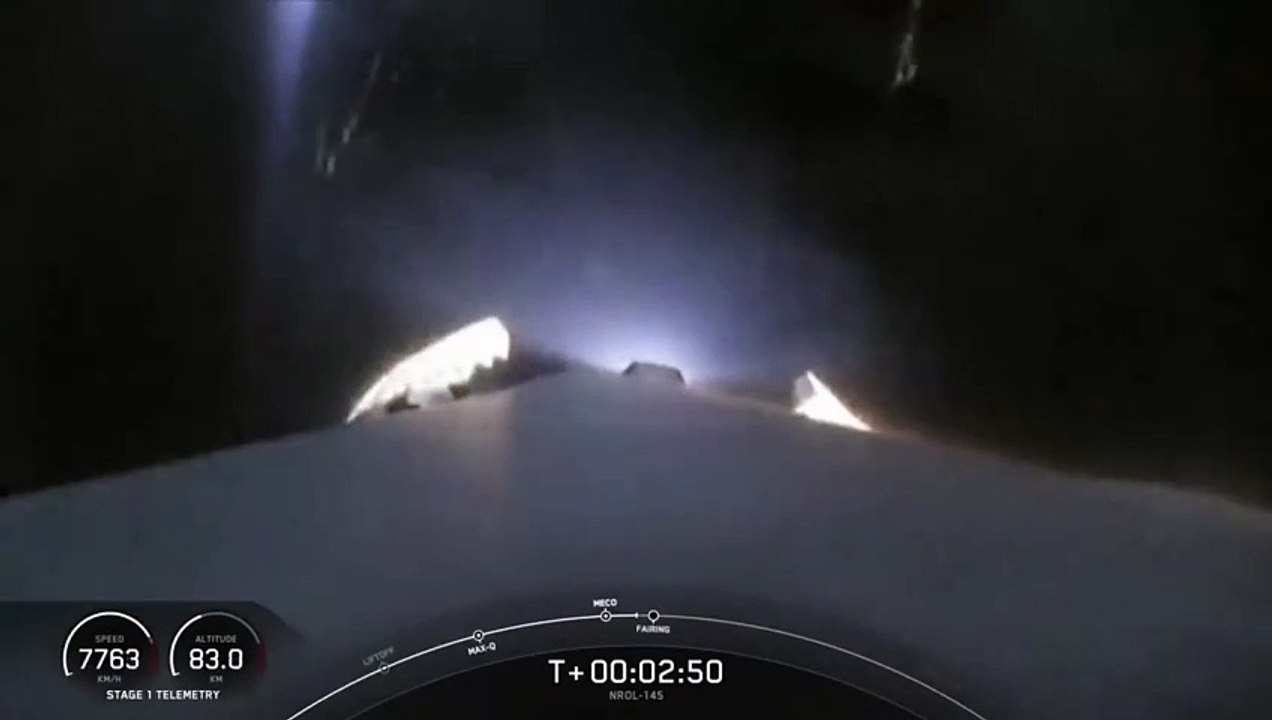 Blastoff! SpaceX launches secret US spy satellites on Easter Sunday, nails landing