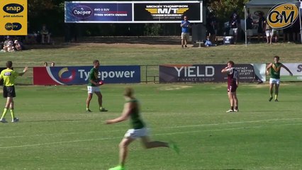 Twice in a few minutes, Tim Broomhead fires another cannon.