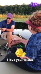 134. Not sure if she'll find that funny...😅 #afv #fail #funny #fishing