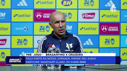 Jornada Esportiva 98 - Red Bull Bragantino x Cruzeiro 20/04/25