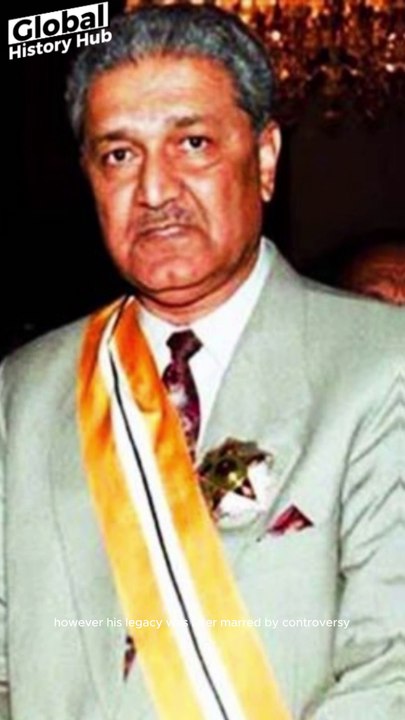 Dr. Abdul Qadeer Khan I Father of Pakistan Nuclear Bomb