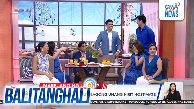 Tom Rodriguez, pinakabagong Unang Hirit host-mate | Balitanghali