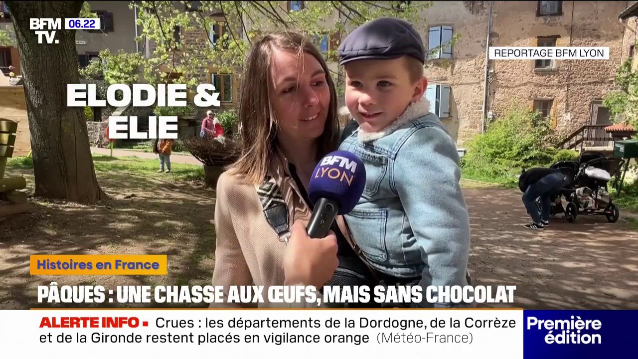 Dans ce village près de Lyon, plus de 25.000 œufs de Pâques ont été cachés dans les rues, mais sans chocolat