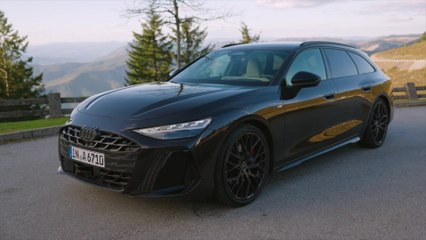 The new Audi A6 Avant Exterior Design in Madeira brown