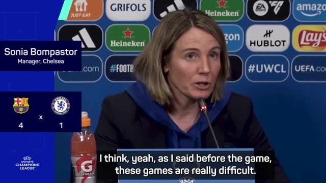 'Too many mistakes' - Bompastor on Chelsea's UWCL loss at Barcelona