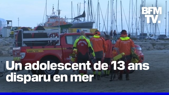 C'était impossible de sortir : à Palavas-les-Flots, les recherches se poursuivent pour retrouver un adolescent disparu en mer