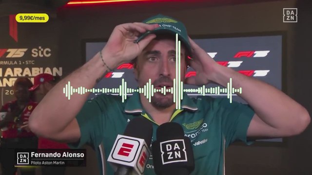 Las irónicas declaraciones de Alonso sobre conseguir puntos