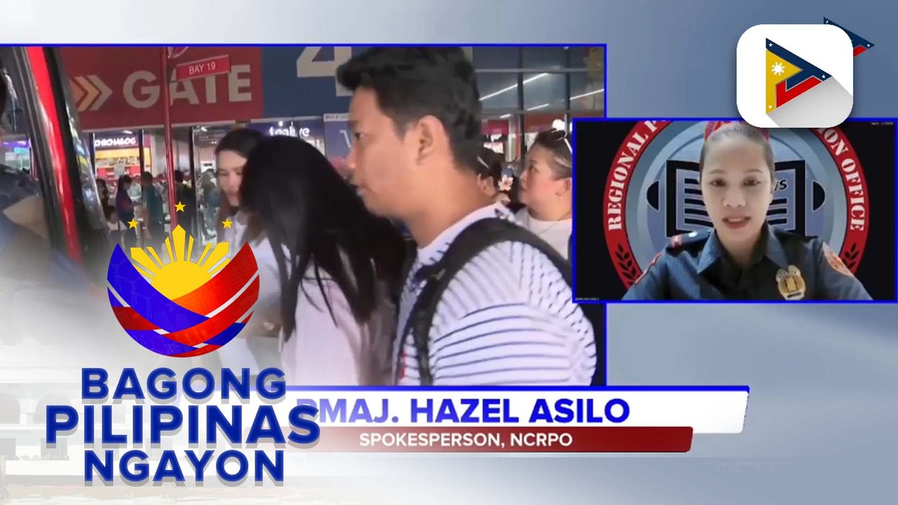 Panayam kay NCRPO Spokesperson PMAJ. Hazel Asilo ukol sa  public safety and security...