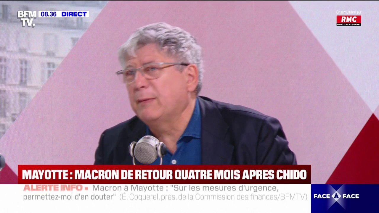 Pour Éric Coquerel (LFI), l'immigration à Mayotte est un "leurre" et "le problème fondamental, ce sont les services publics"