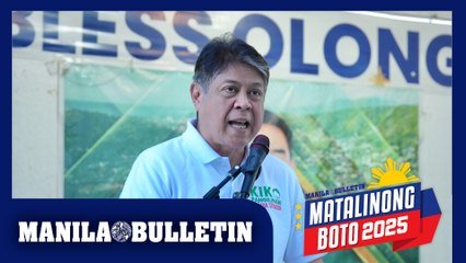 Pangilinan back on campaign trail in Olongapo, Bataan after Holy Week break