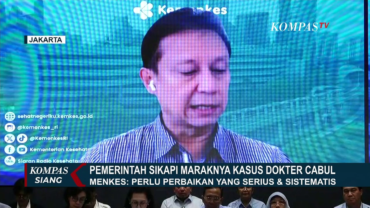 Marak Kasus Dokter PPDS Cabul, Begini Sikap Pemerintah dari Menkes hingga Mendikti Saintek