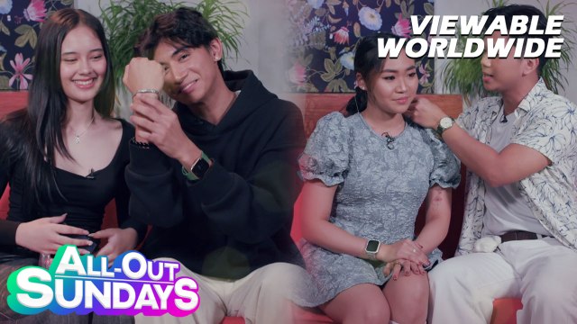 All-Out Sundays: ‘Sing Kilig’ pairs, nagpalitan ng remembrance items!