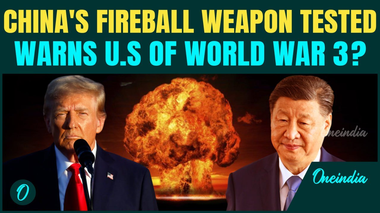 China Ready For WW3? Tests Non-Nuclear Hydrogen Bomb | 1,000°C Fireball Lasts 15x Longer Than TNT
