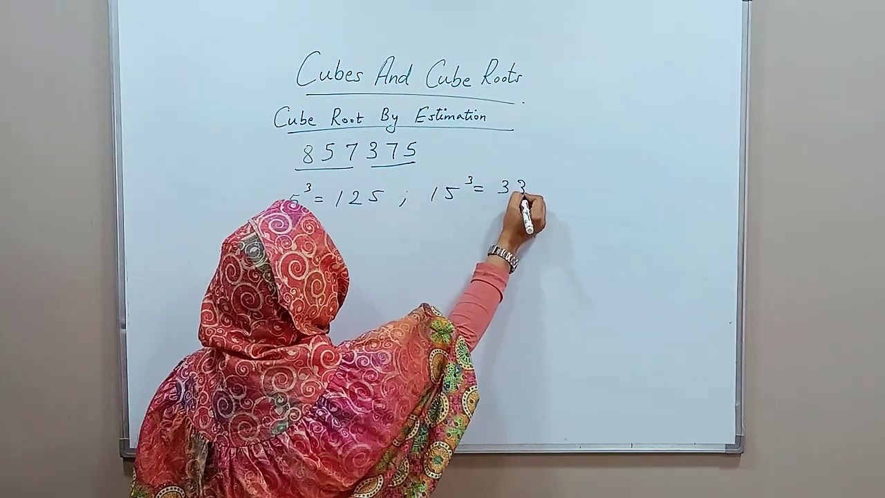 Cube Root By Estimation- Cubes And Cube Roots