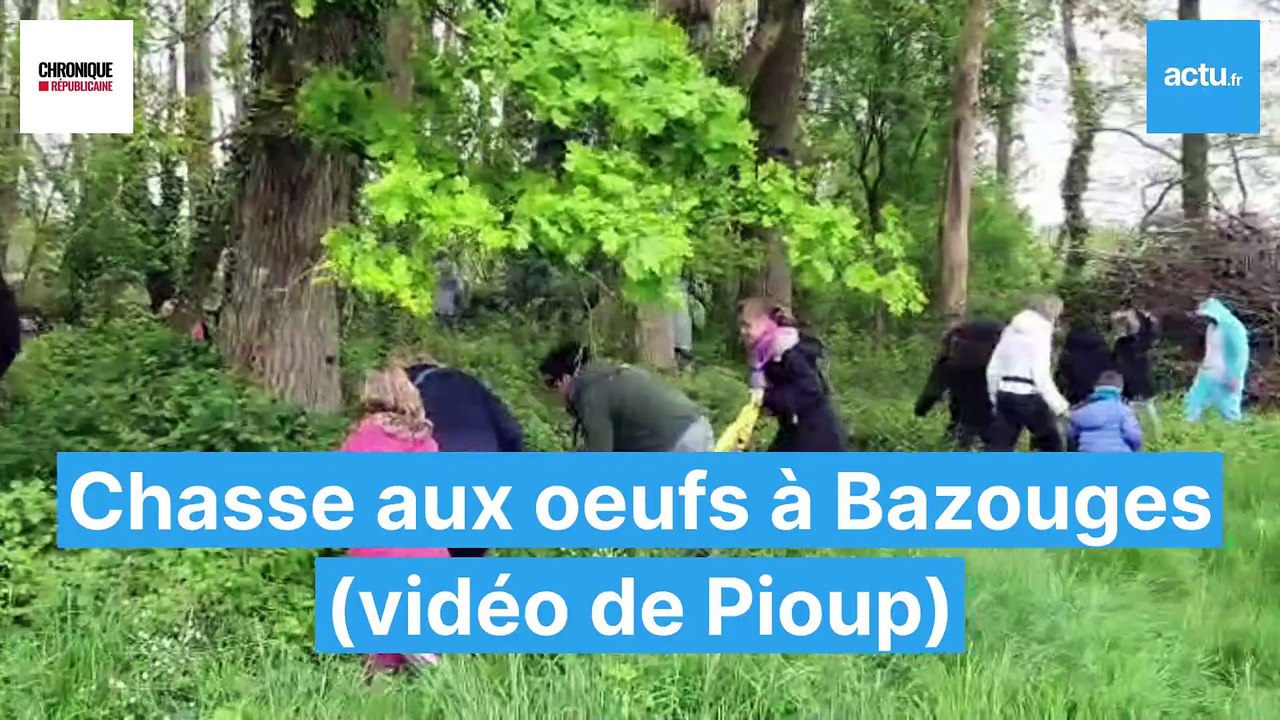 Chasse aux oeufs à Bazouges-la-Pérouse