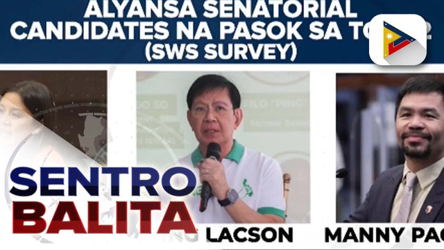 Senatorial slate ng Alyansa Para sa Bagong Pilipinas, patuloy na nangunguna sa SWS survey; mga pambato ng alyansa, puspusan ang pangangampanya matapos ang Semana Santa