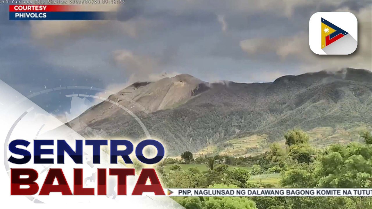 Bulkang Kanlaon, muling nagbuga ng abo kahapon; walong volcanic earthquakes, naitala sa magdamag