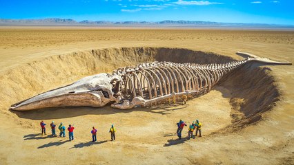 Ancient Whale Graveyard Discovered Beneath Sahara Desert 🌊