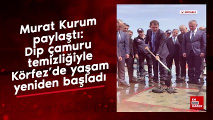 Kurum paylaştı: Dip çamuru temizliğiyle Körfez’de yaşam yeniden başladı.