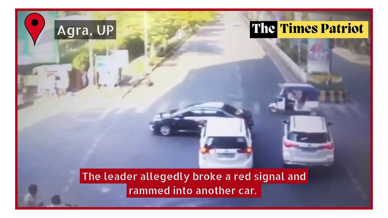 Agra: BJP Leader Accused of Signal Violation, Assault in Road Rage Incident