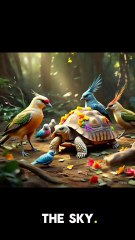 Why the tortoise has a cracked shell/ African folk tale”