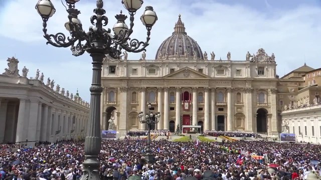 La última aparición del Papa Francisco: fue en la misa de Pascuas del Vaticano