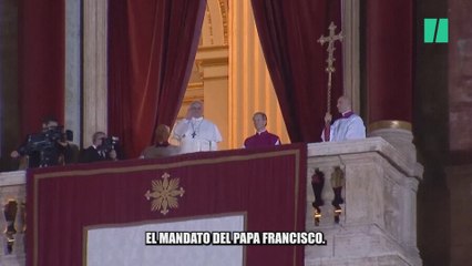 Visionado del mandato del papa Francisco por su muerte