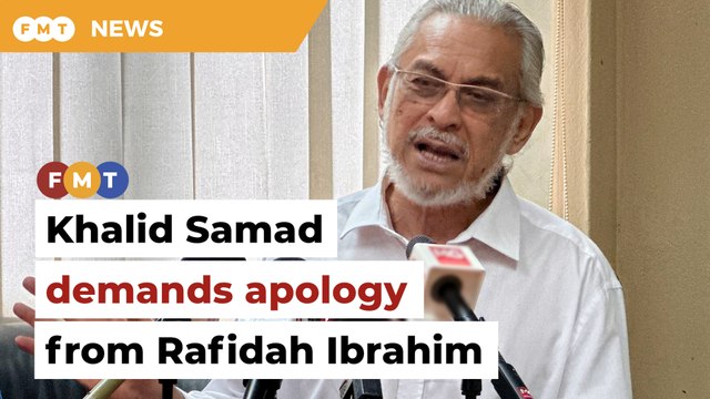 Khalid Samad demands apology from actress over Malay settlement board claims