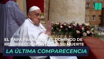 Última comparecencia del papa Francisco el Domingo de Resurrección antes de su muerte