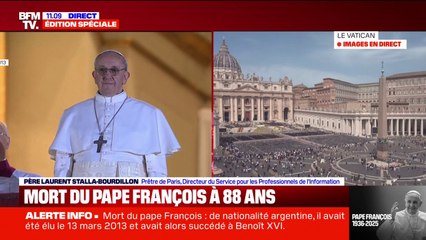 Les images de l'accession du pape François sur le trône de Saint-Pierre le 13 mars 2016