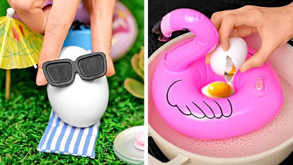 ASTUCES ET GADGETS AVEC DES ŒUFS 🐣 PARFAITS POUR PÂQUES 🎊