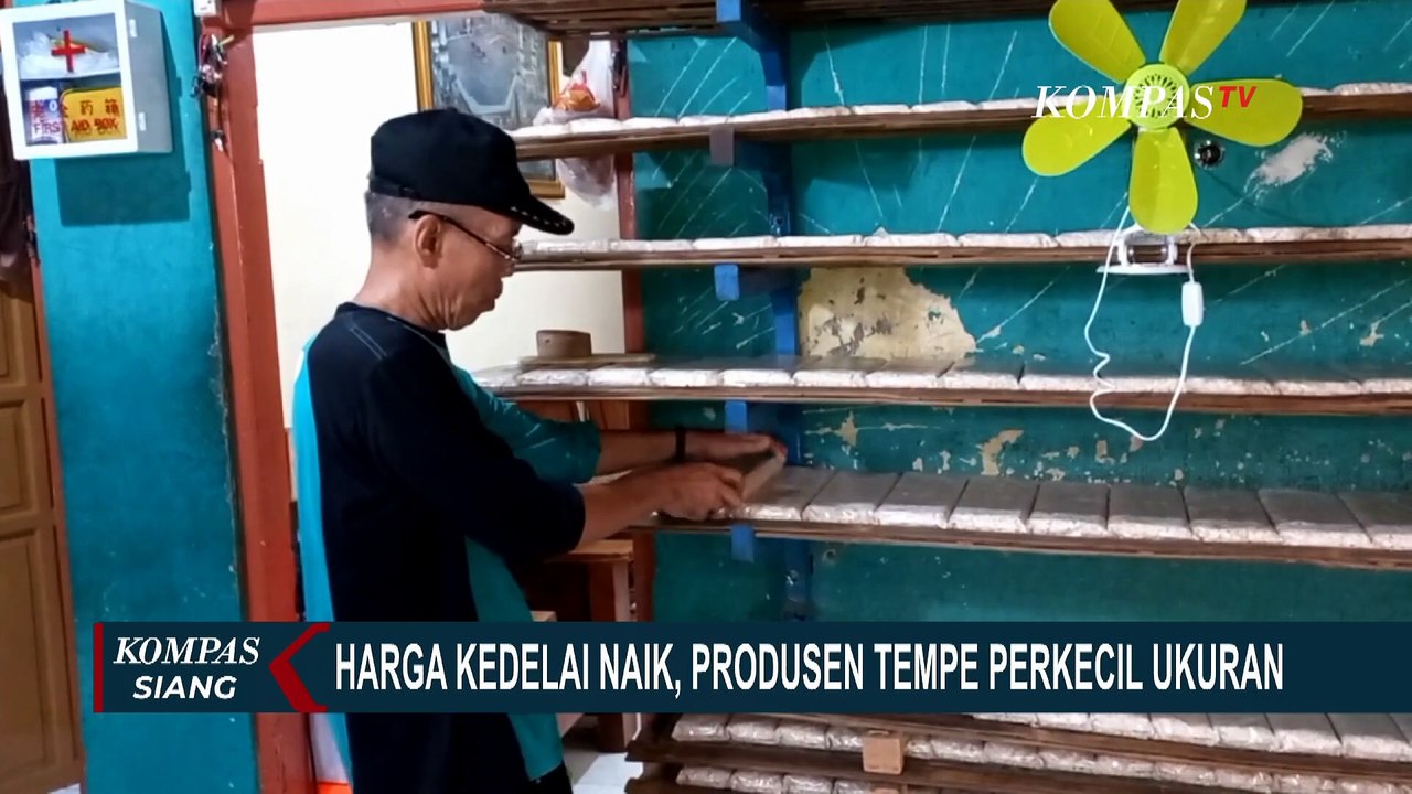 Harga Kedelai Naik, Produsen Tempe di Pandeglang Banten Kurangi Ukuran