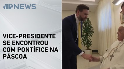 JD Vance lamenta a morte do papa Francisco