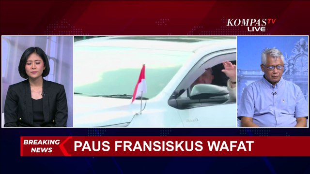 Paus Fransiskus Wafat, Menag Nasaruddin: Beliau Sosok yang Tulus & Penuh Cinta