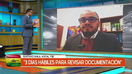 TSE TIENE 3 DÍAS HÁBILES PARA REVISAR DOCUMENTACIÓN DE ALIANZAS POLÍTICAS
