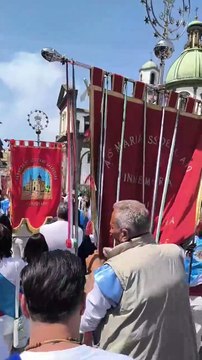 Sant’Anastasia (NA) - Madonna dell'Arco, pellegrinaggio interrotto Papa Francesco! (21.04.25)