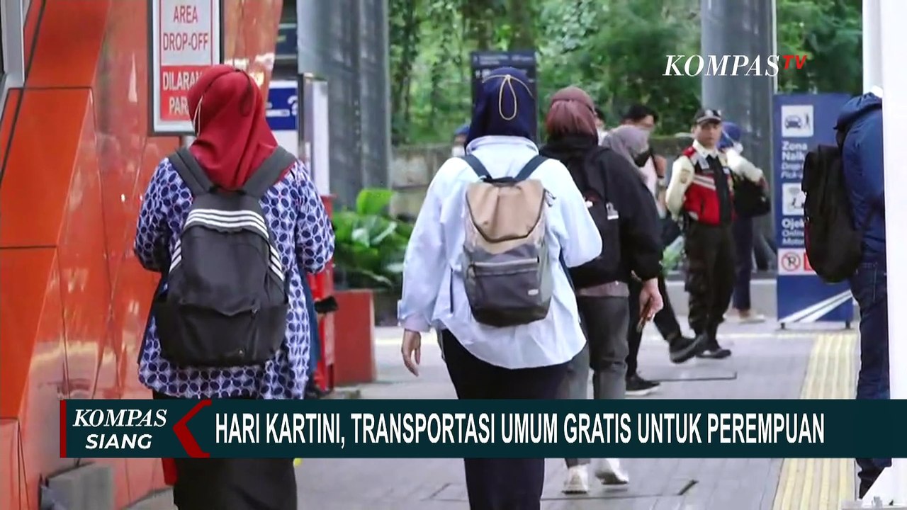 Peringatan Hari Kartini: Transjakarta, LRT, dan MRT Gratis untuk Perempuan