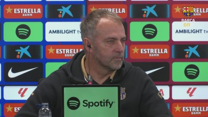 HANSI FLICK sobre el REAL MADRID: "ELLOS son MUY BUENOS"