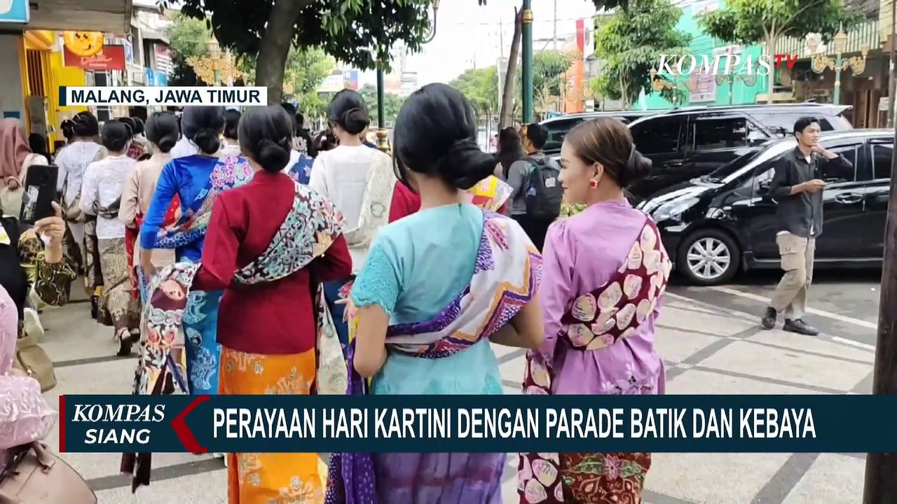 Perayaan Hari Kartini di Malang dengan Parade Batik dan Kebaya