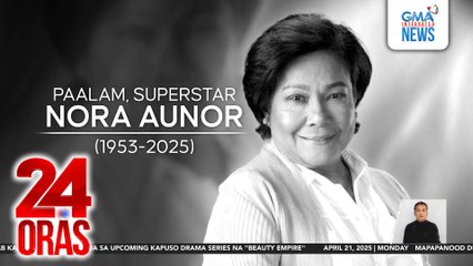 PBBM, kabilang sa mga personalidad na nakiramay sa huling gabi ng burol ni Nora Aunor | 24 Oras