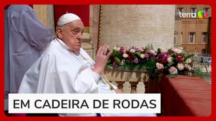 Veja a última aparição pública do papa Francisco