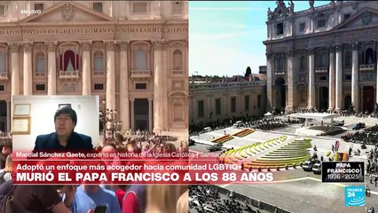 Marcial Sánchez: "La obra de Francisco seguirá siendo analizada por años"