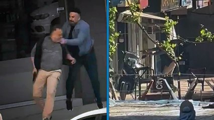 Kendisini tabancayla vuran şüpheliyi peşine düşüp yakaladı