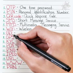 Did you know these English acronyms?