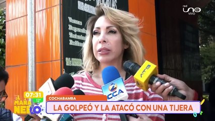 ¡Con tijeras! Agredió a su esposa frente a su hija de 9 meses, la víctima tuvo que escapar