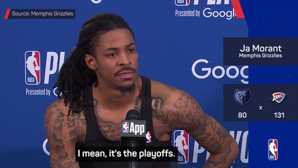 Grizzlies will 'never play that bad again' - Morant