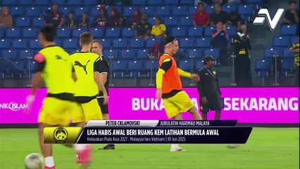 Peter Cklamovski rancang kem latihan negara lebih awal untuk aksi lawan Vietnam