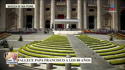 Así anunciaron las campanas de la Basílica de San Pedro la muerte del papa Francisco