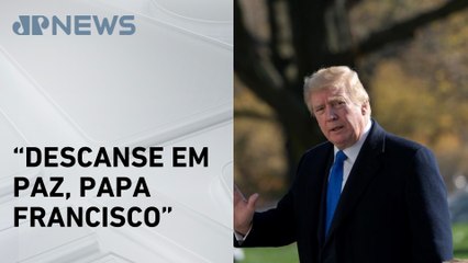 Trump presta homenagem ao papa Francisco nas redes sociais