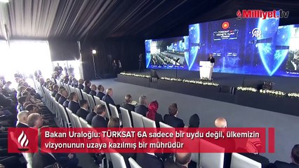 Bakan Uraloğlu: ‘Türkiye’nin uzaydaki izini güçlendirecek’